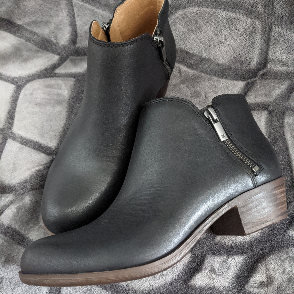 Lucky brand ankle booties